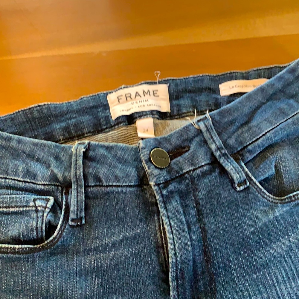 Frame Le Crop Mini Boot Jeans 👖
